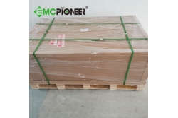 Aluminum honeycomb vent ready for shipment